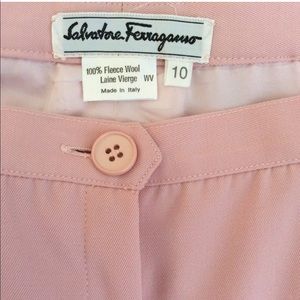 Ferragamo Wool Pants Sz6-8 (US) pleated pants 💛VINTAGE🌸